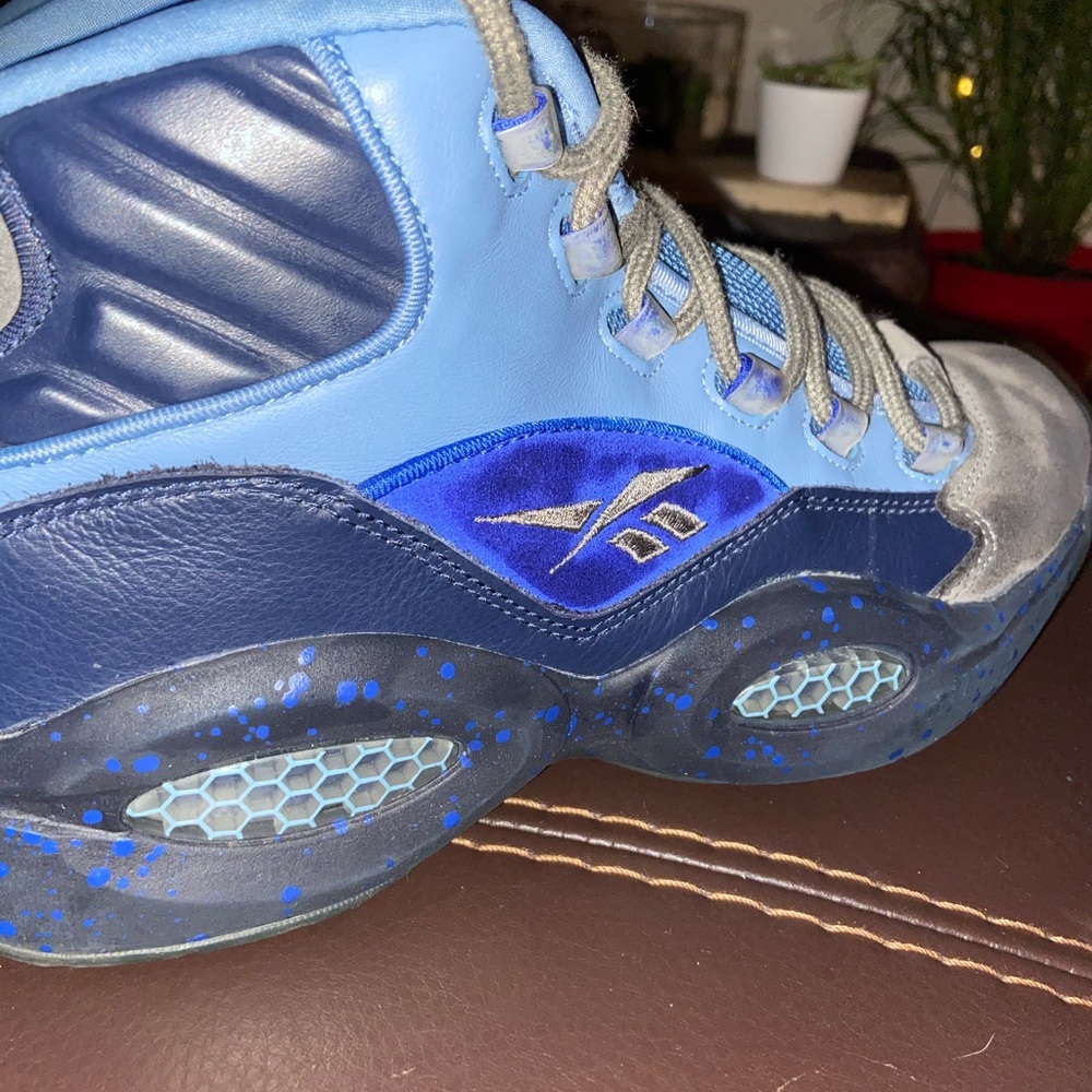 2014 Reebok Question Mid Blue - Picture 8 of 8
